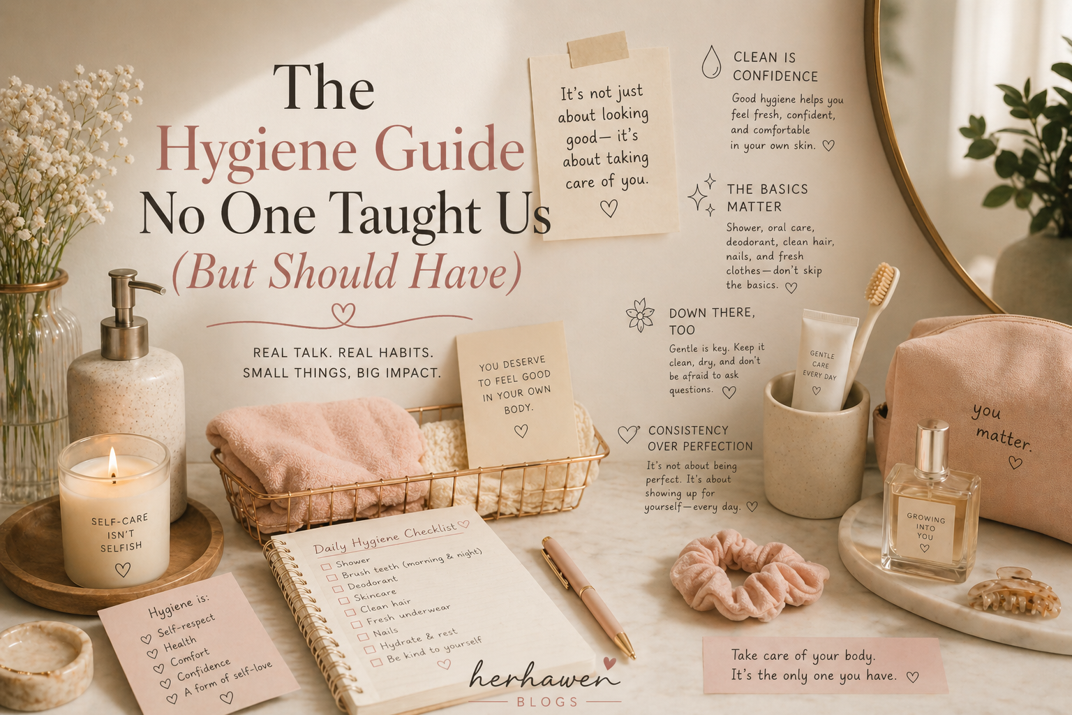 The Hygiene Guide No One Taught Us (But Should Have)