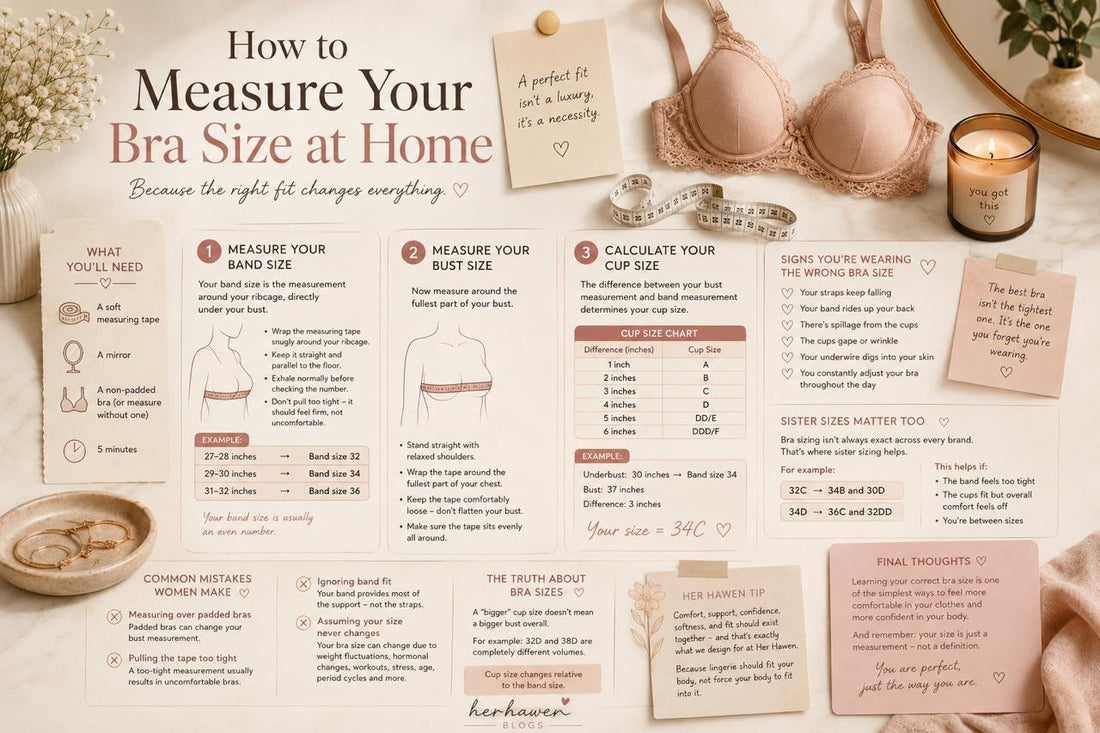 How to Measure Your Bra Size at Home